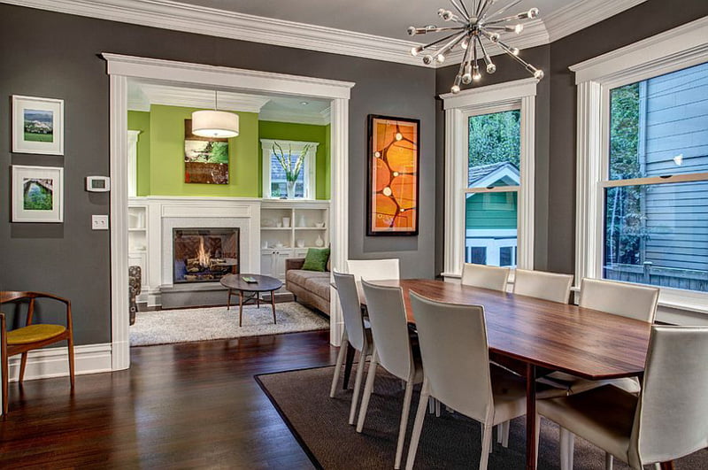 Dining Room Ideas - Best gray dining room paint colors pictures Ideas