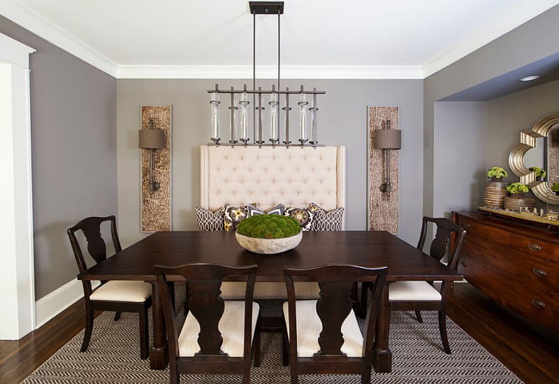 grey paint color dining room
