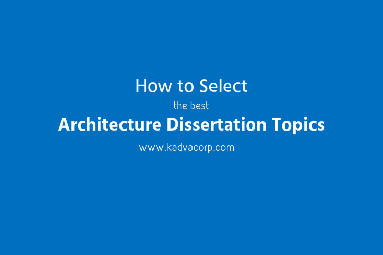 dissertation titles for architecture