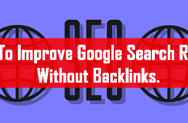 Improvement In rankings without backlink